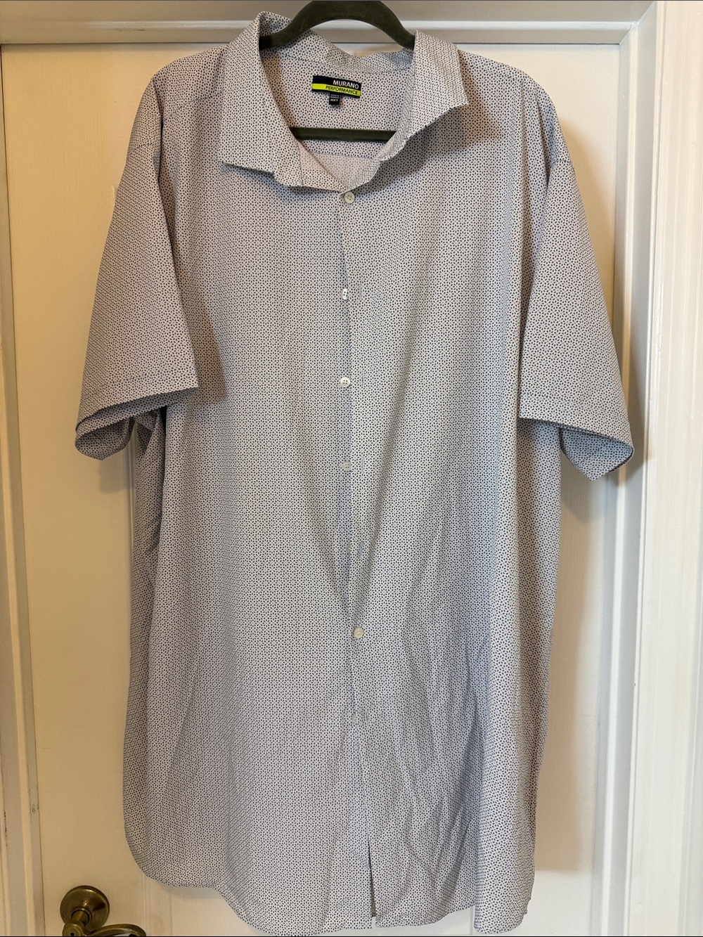 Murano r Light Blue Short-Sleeve Shirt